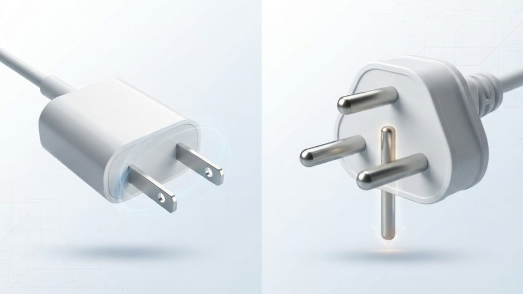 2-Pin vs 3-Pin Plug: Just Design Difference or Safety Feature?