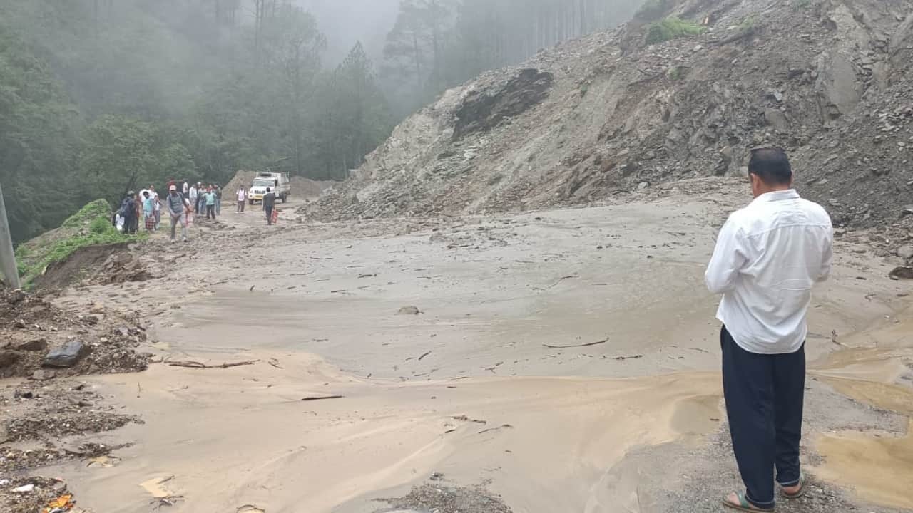 Uttarakhand Landslide Sonprayag Triyuginarayan Road Blocked by Debris Wedding Ceremonies Affected