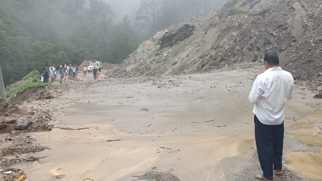 Uttarakhand Landslide Sonprayag Triyuginarayan Road Blocked by Debris Wedding Ceremonies Affected