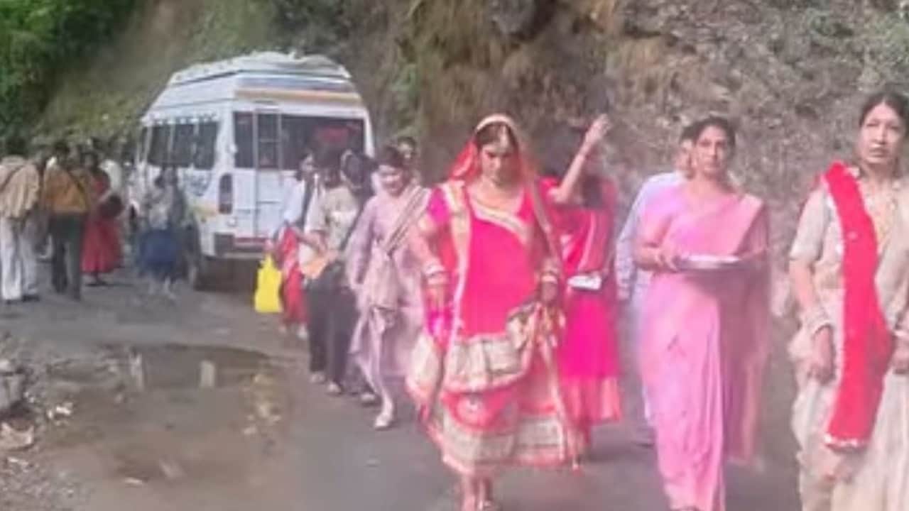 Uttarakhand Landslide Sonprayag Triyuginarayan Road Blocked by Debris Wedding Ceremonies Affected