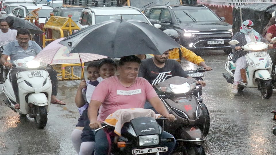 West UP Weather: Rain throughout the day in Meerut, Saharanpur, Muzaffarnagar, Baghpat, Bijnor, and Shamli