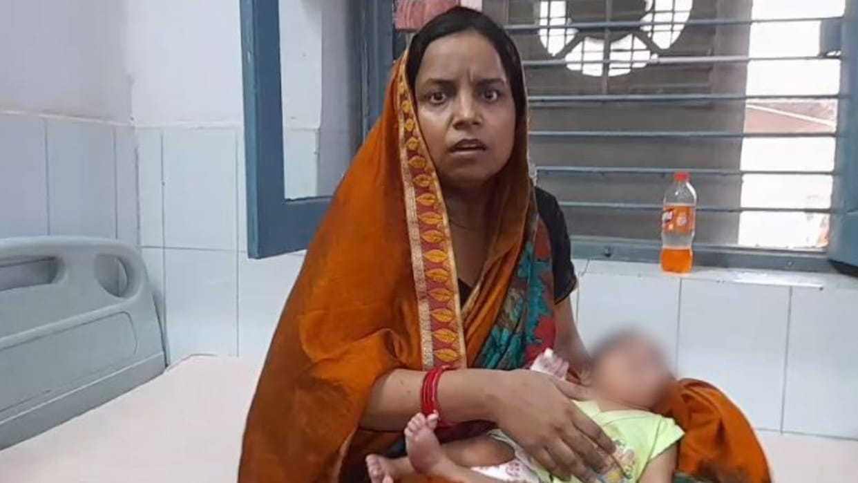 parents left their three-month-old son under a handcart believing him to be dead in Bareilly