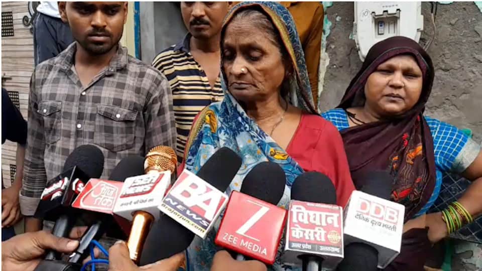 A young man murdered his wife at her parents home in Agra