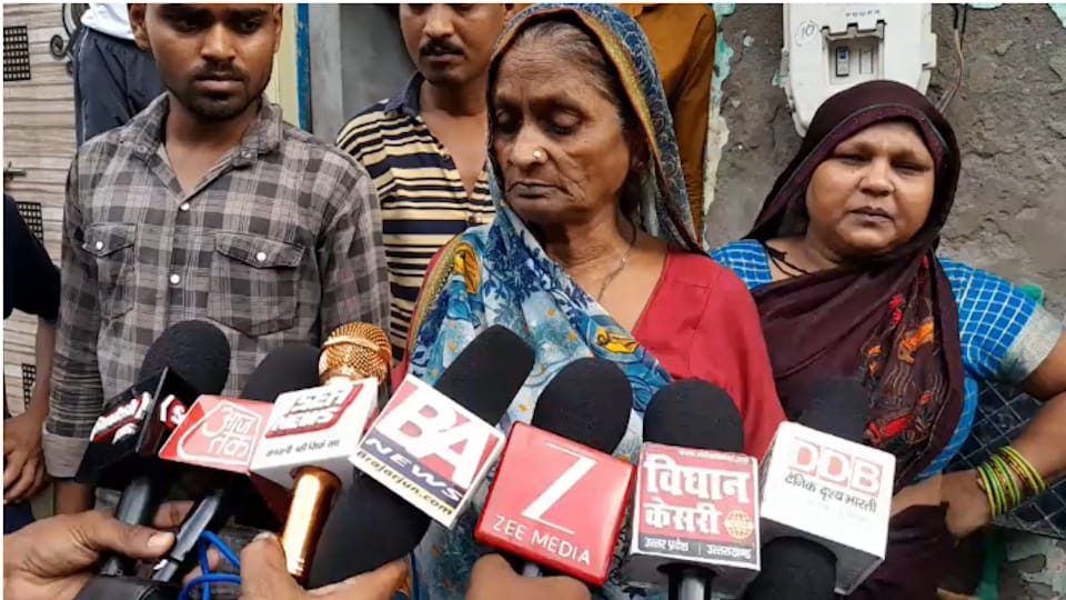 A young man murdered his wife at her parents home in Agra