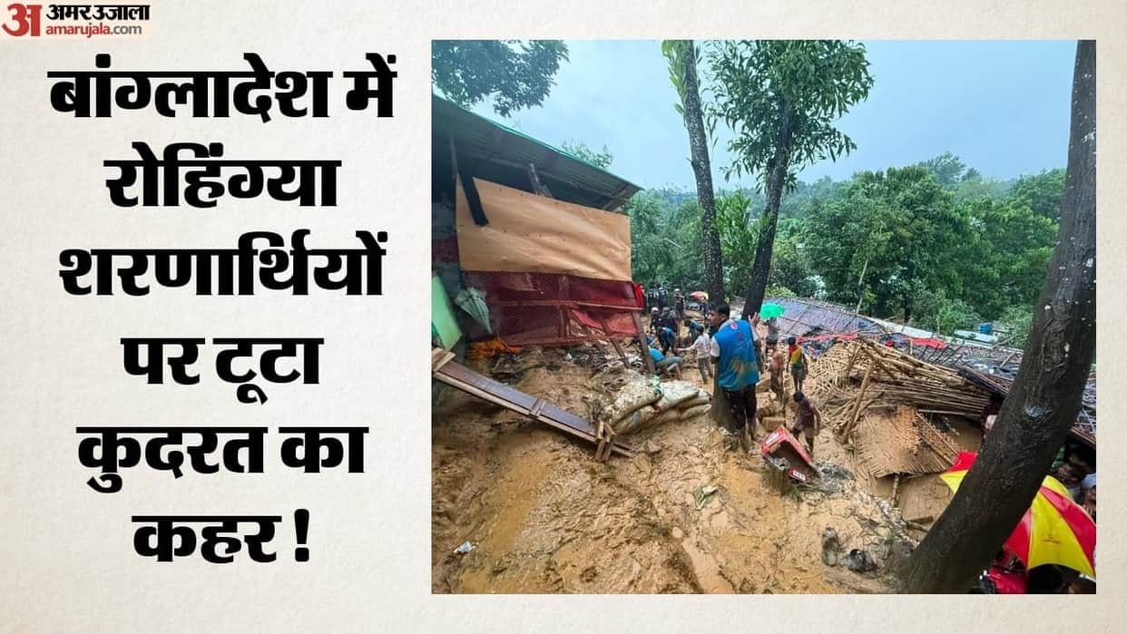 bangladesh landslide in coxs bazar eight children die in rohingya camp