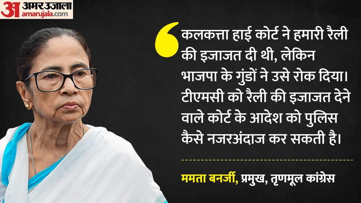 Cal HC allowed our rally, but BJP goons stopped it: Mamata Banerjee over TMC protest