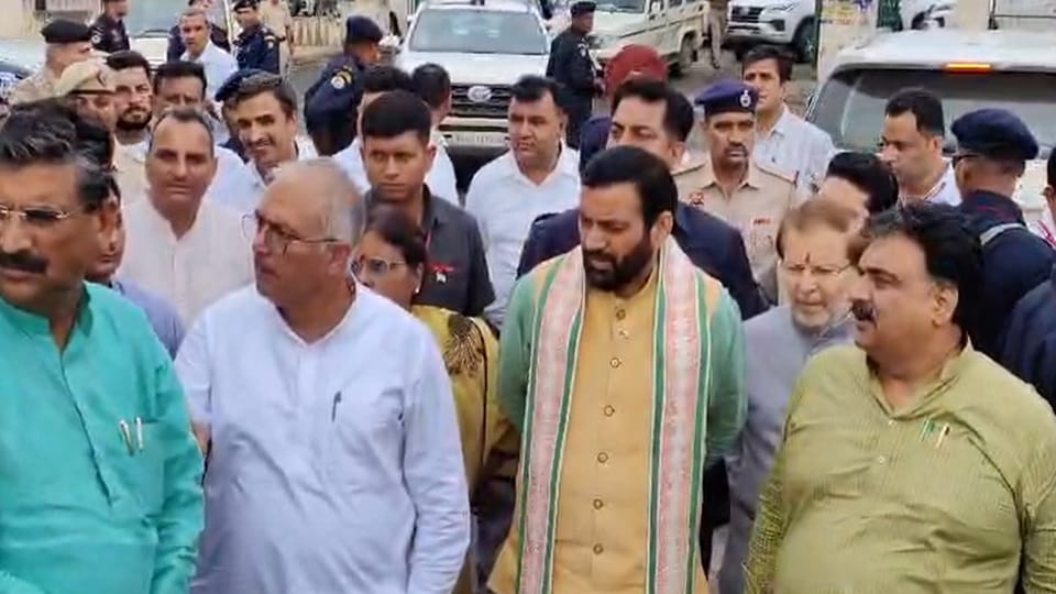Chief Minister Nayab Saini arrived in Jind ahead of the Prime Minister's visit and inspected the hydrogen gas