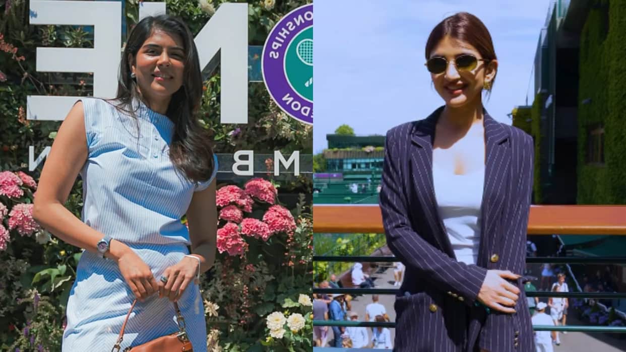 Wimbledon Tennis tournament 2026 Attend By South Actress Sreeleela And Kalyani Priyadarshan