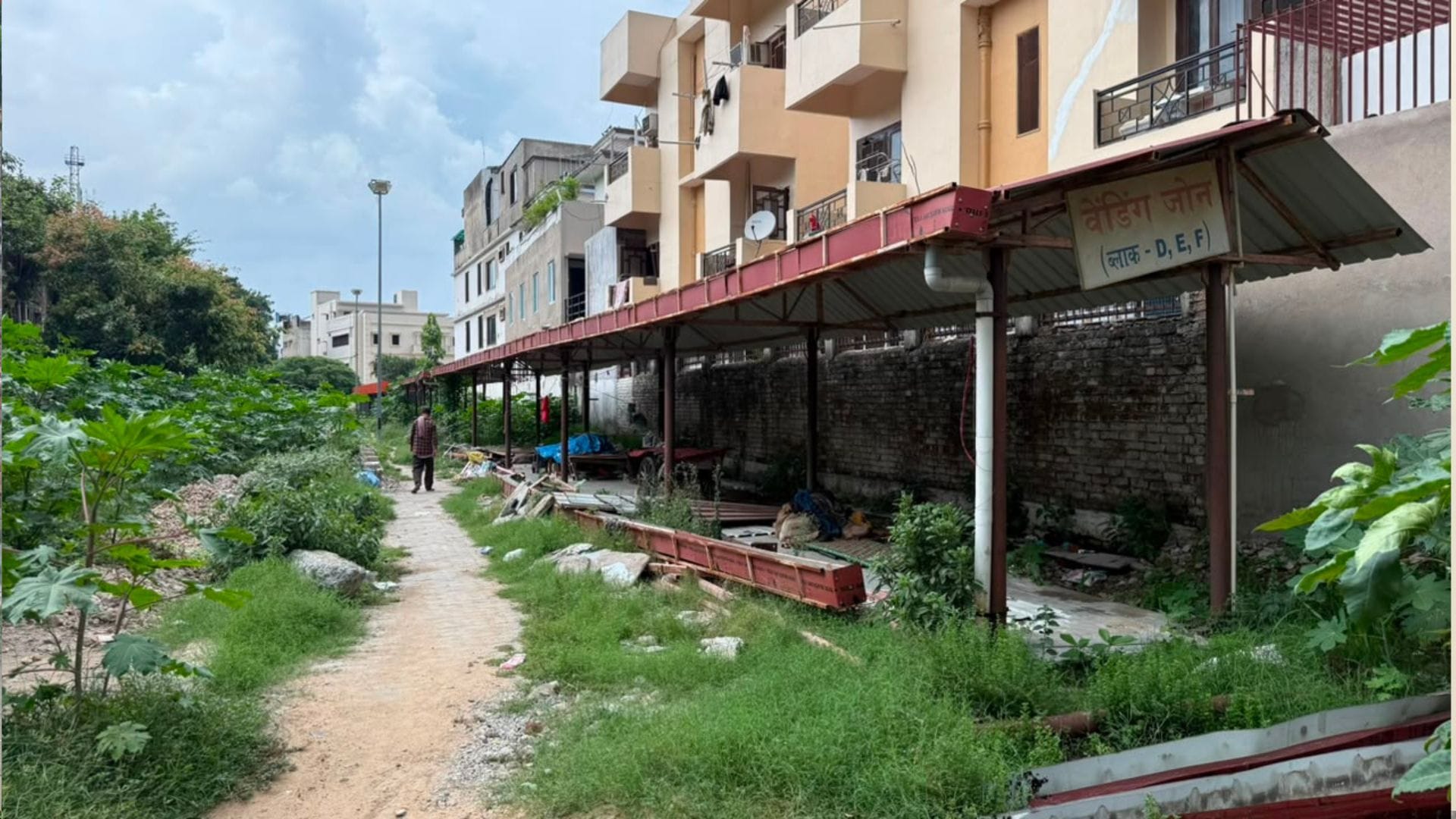 Three of the five vending zones built in Gorakhpur are lying vacant; they were constructed at a cost of ₹9.20