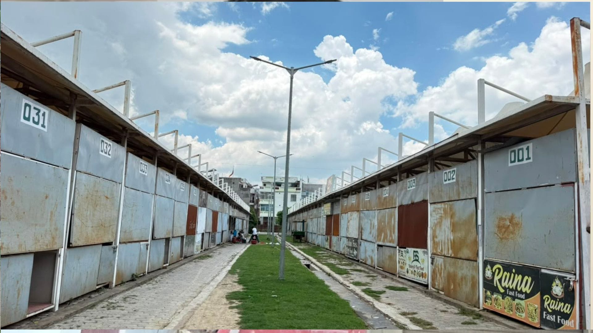 Three of the five vending zones built in Gorakhpur are lying vacant; they were constructed at a cost of ₹9.20