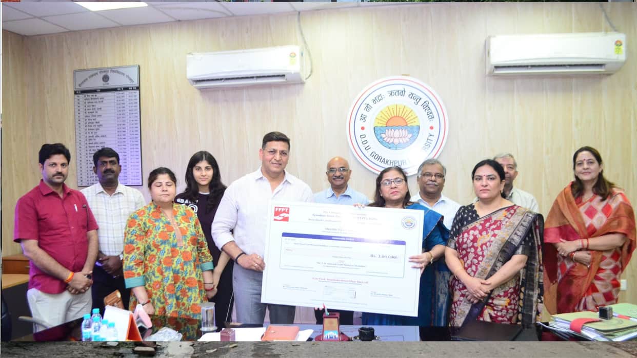 Statistics topper at Gorakhpur University to receive a commemorative medal along with a cash prize of ₹10,000.