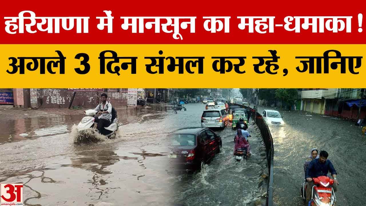 Haryana Weather Update: हरियाणा में मानसून पूरी तरह सक्रिय, 10 जुलाई तक भारी बारिश का अलर्ट