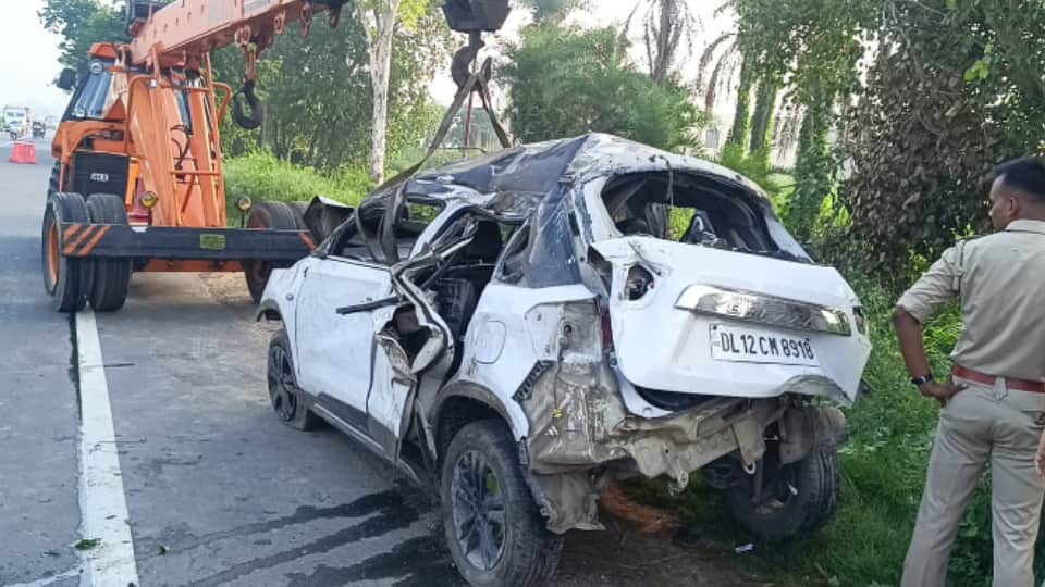 Meerut: Car Rolled Five Times, Airbags Failed to Deploy, Three Friends Killed in Tragic Crash