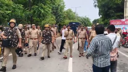 Meerut: Protest Escalates Over BA Student Murder, Police Resort to Lathi Charge