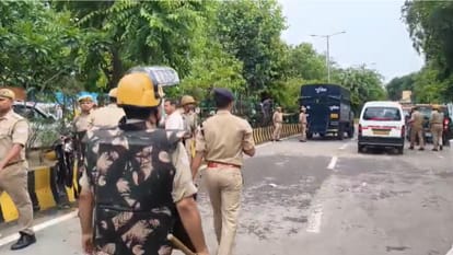 Meerut: Protest Escalates Over BA Student Murder, Police Resort to Lathi Charge