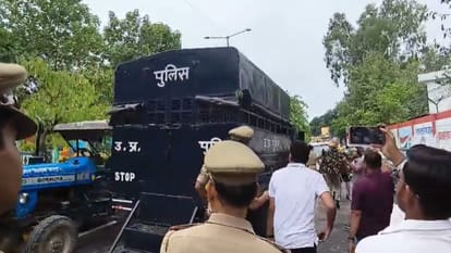 Meerut: Protest Escalates Over BA Student Murder, Police Resort to Lathi Charge