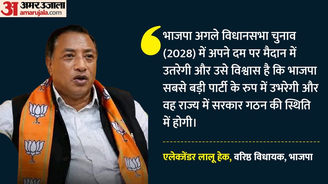 Meghalaya: focus on organizational expansion'- BJP MLA Hek says party will contest 2028 elections alone