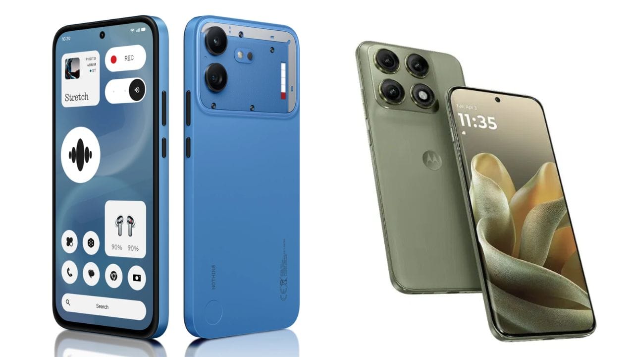 nothing phone 4b vs motorola edge 70 pro price specifications features camera comparison hindi