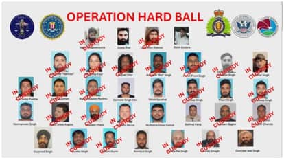 US Operation Hard Ball FBI DoJ against India related Gangsters Gangs Crime Lords Lawrence Bishnoi Goldi Brar