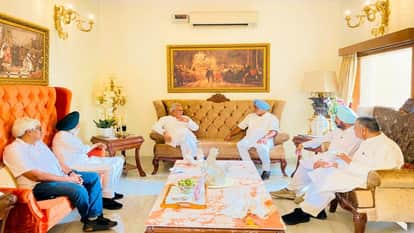MP Gurjeet Singh meets Channi Dispute in Punjab Congress
