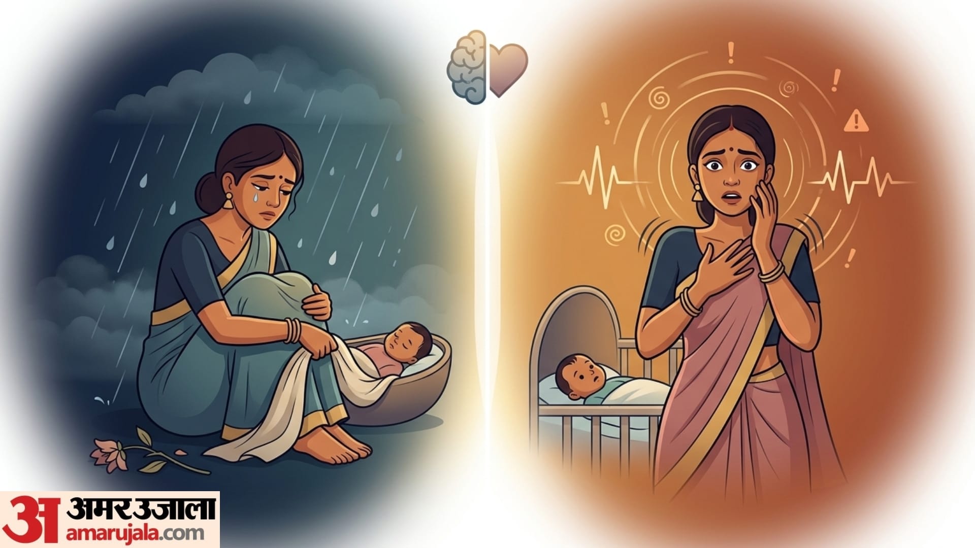 symptoms of postpartum depression in women in hindi postpartum depression kya hai