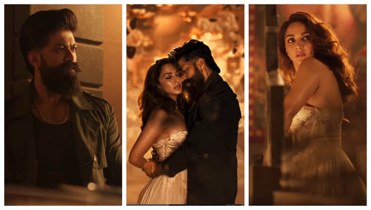 toxic first song tabaahi out now romantic chemistry between yash and kiara advani