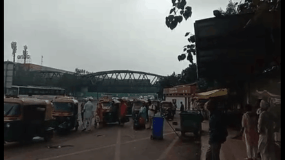 Delhi-NCR weather heavy downpour in Noida and IMD issues yellow alert today