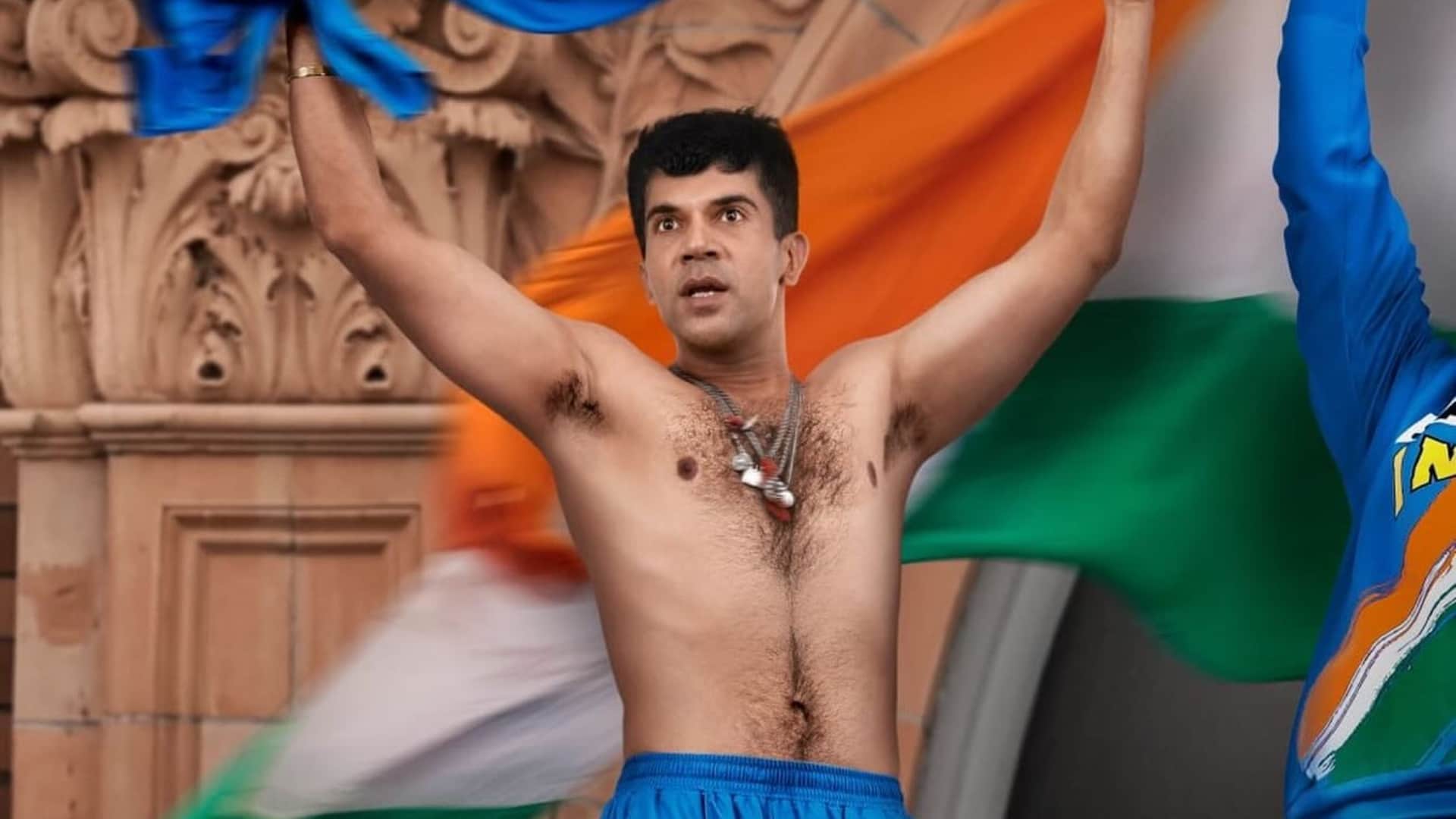 Rajkummar rao first look in dada the sourav ganguly story out on sourav ganguly 54th birthday