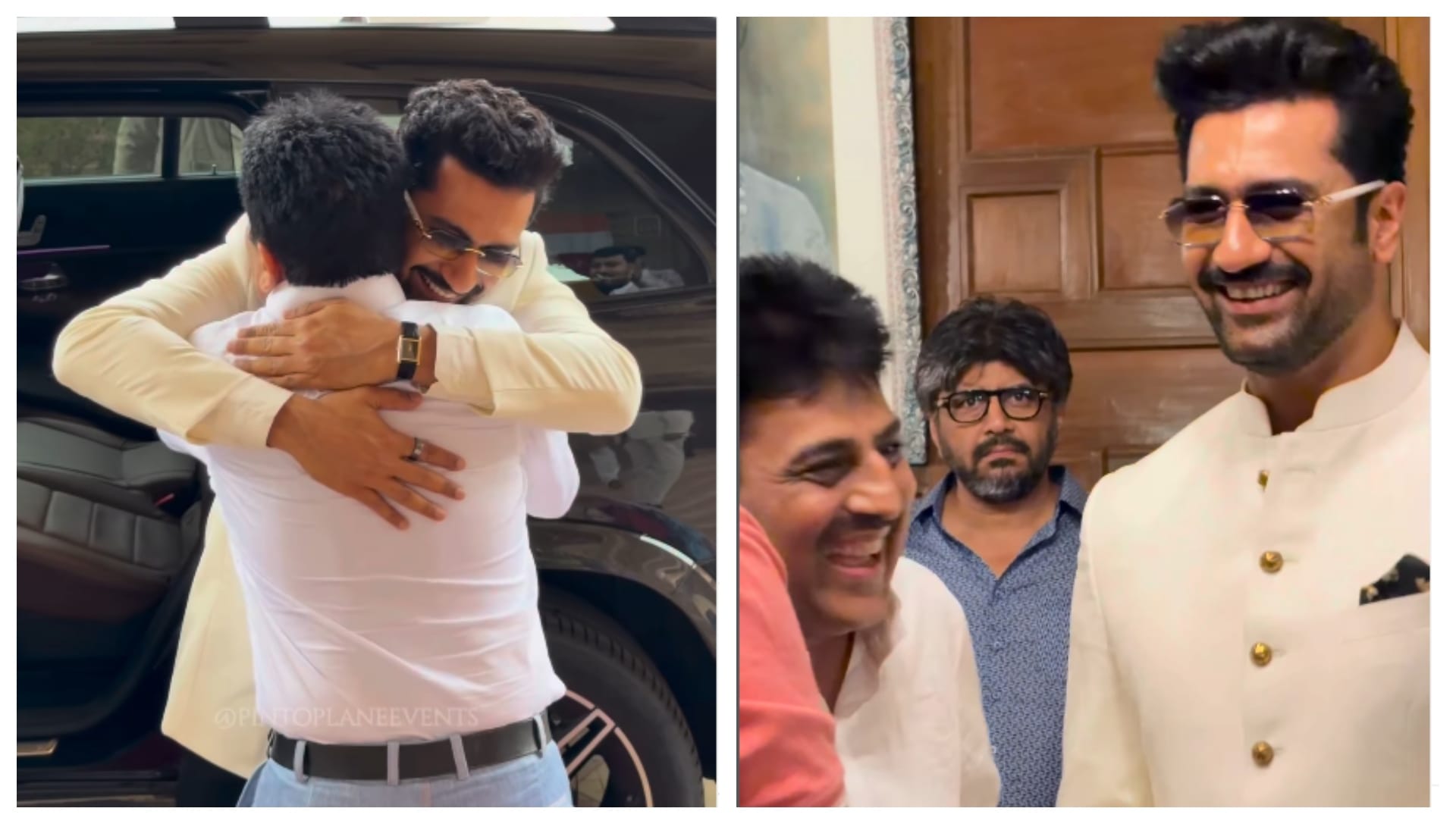 Vicky Kaushal welcomes baraatis at Shailesh Lodha daughter Swara wedding See Viral videos