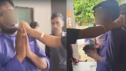 woman Molestation At Doon Hospital Mob thrashes accused accused sanitation worker suspended