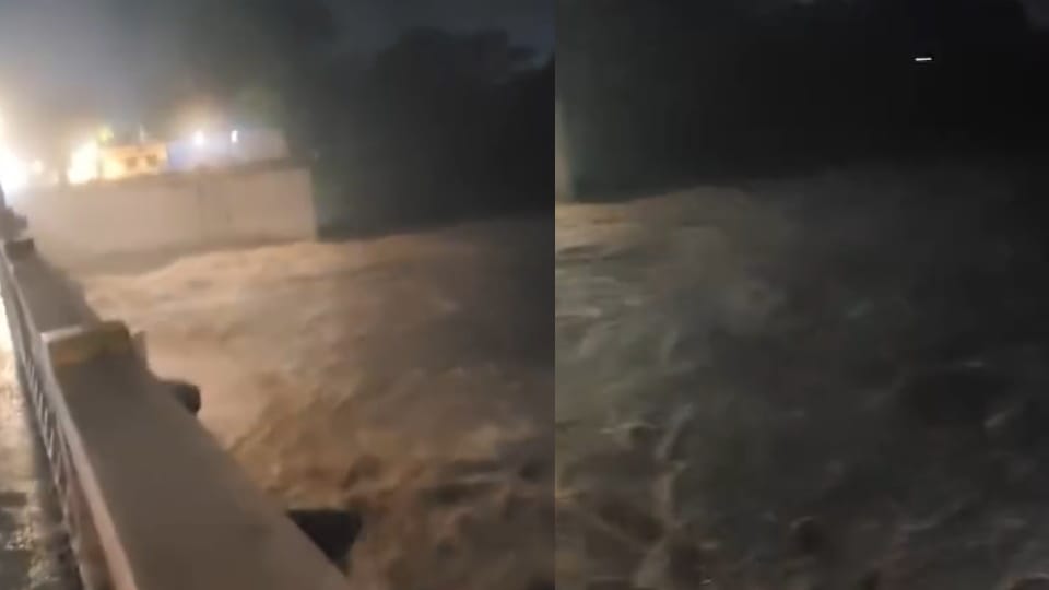 Disaster due to continuous rain In Vikasnagar Yamuna in spate all gates of Dakpathar Barrage opened