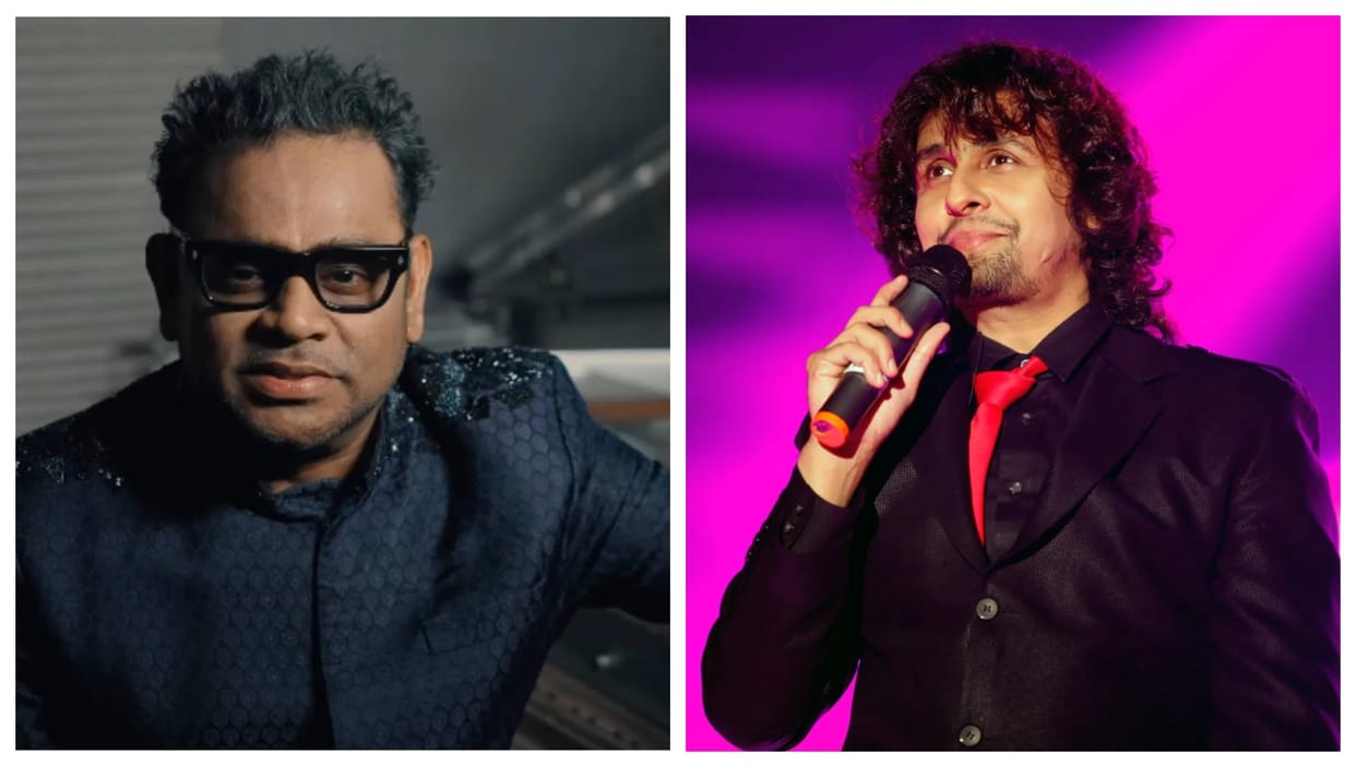 AR Rahman asks Sonu Nigam how can you sound so romantic sing Batwara 1947 movie song Oh Tabassum?