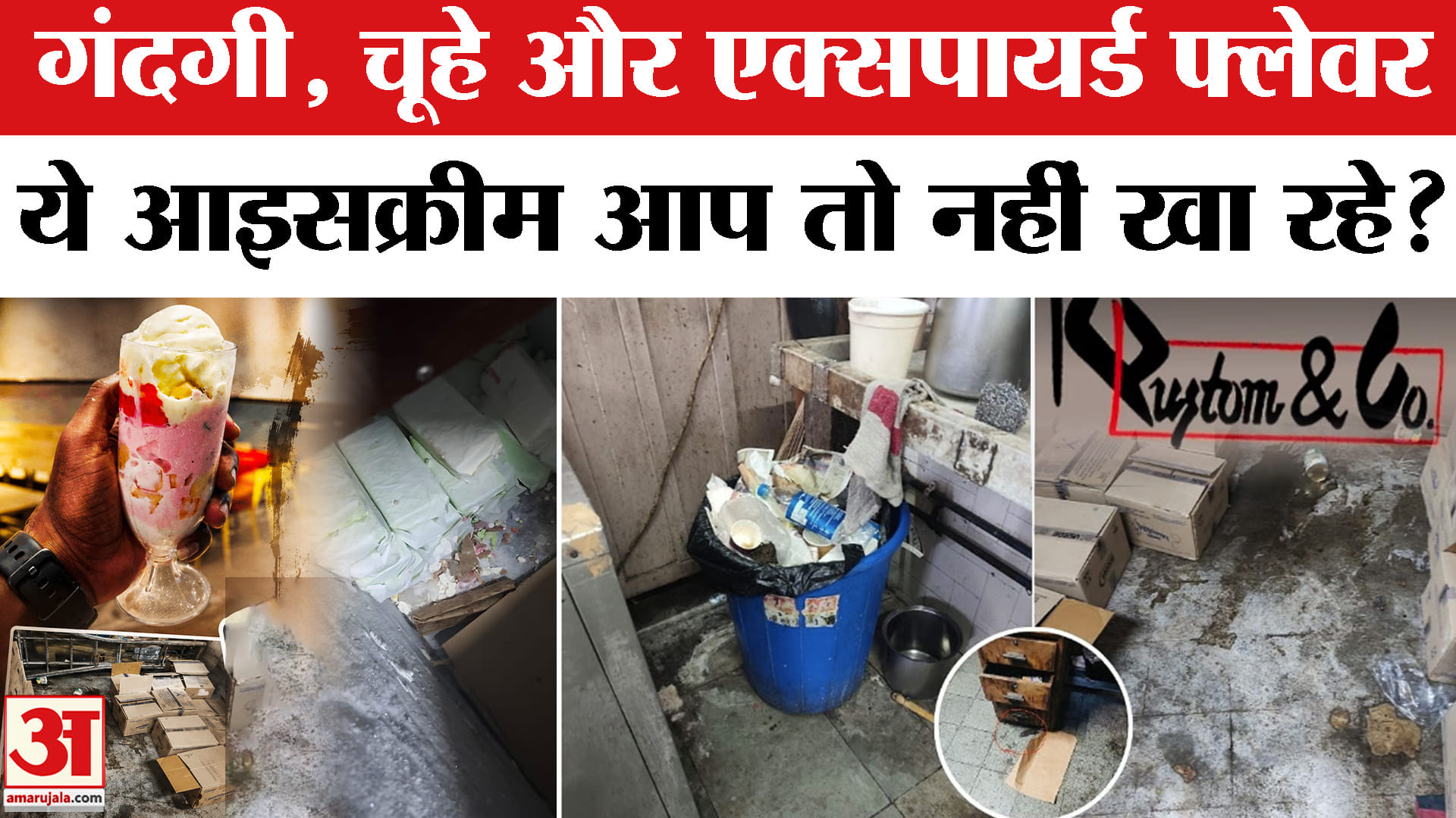 गंदगी, चूहे और एक्सपायर्ड फ्लेवर, कहीं ये आइसक्रीम आप तो नहीं खा रहे?