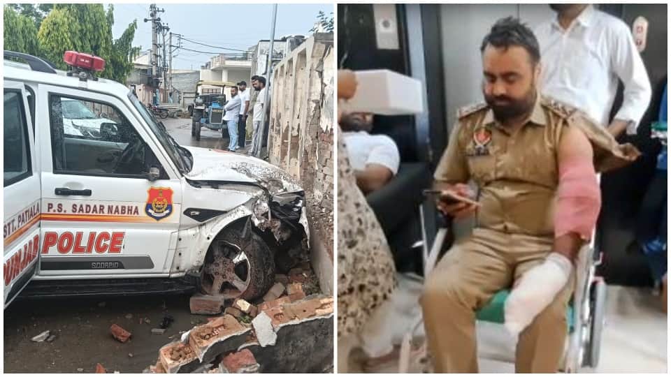 घायल पुलिसकर्मी