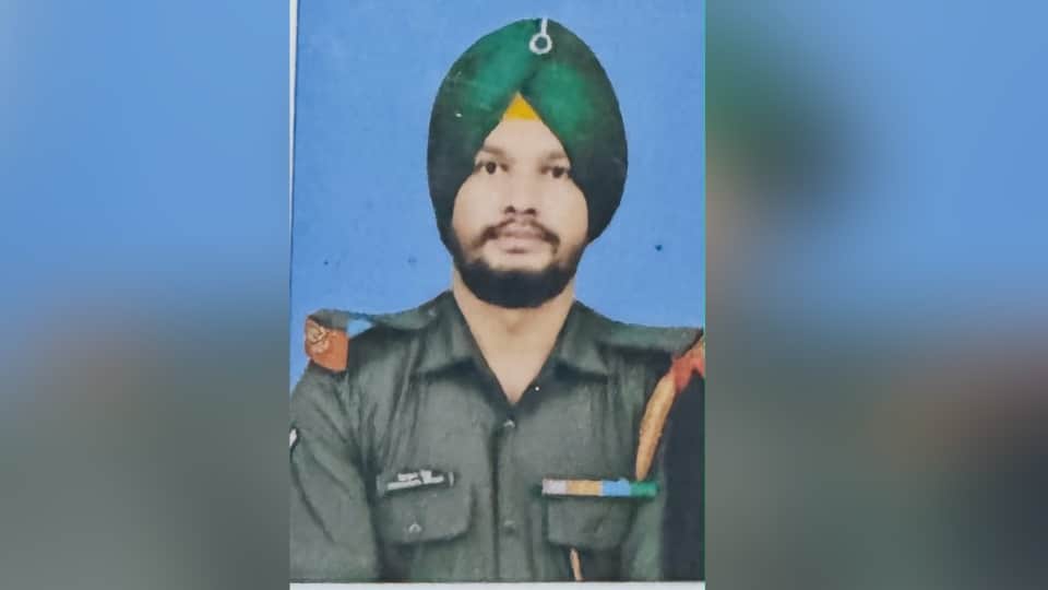 Punjab soldier dies of heart attack