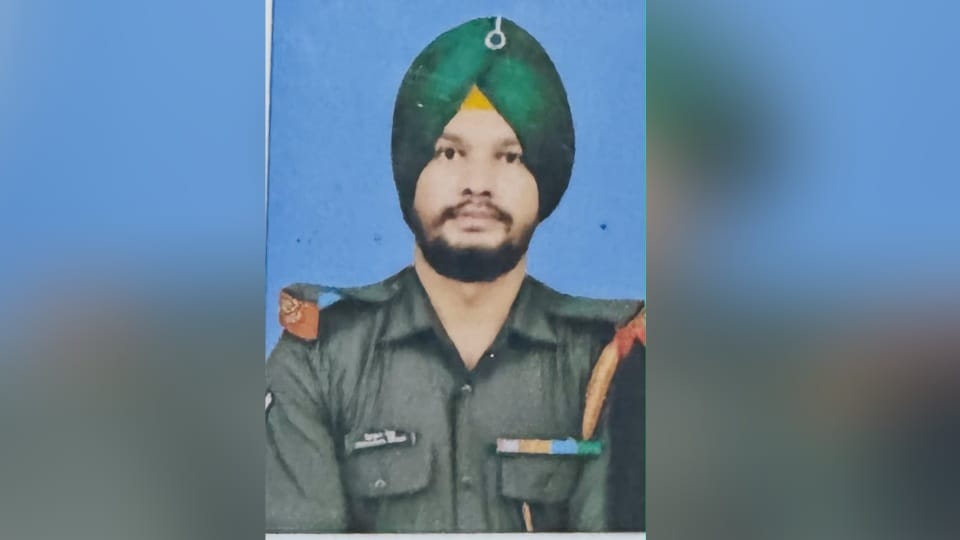 Punjab soldier dies of heart attack