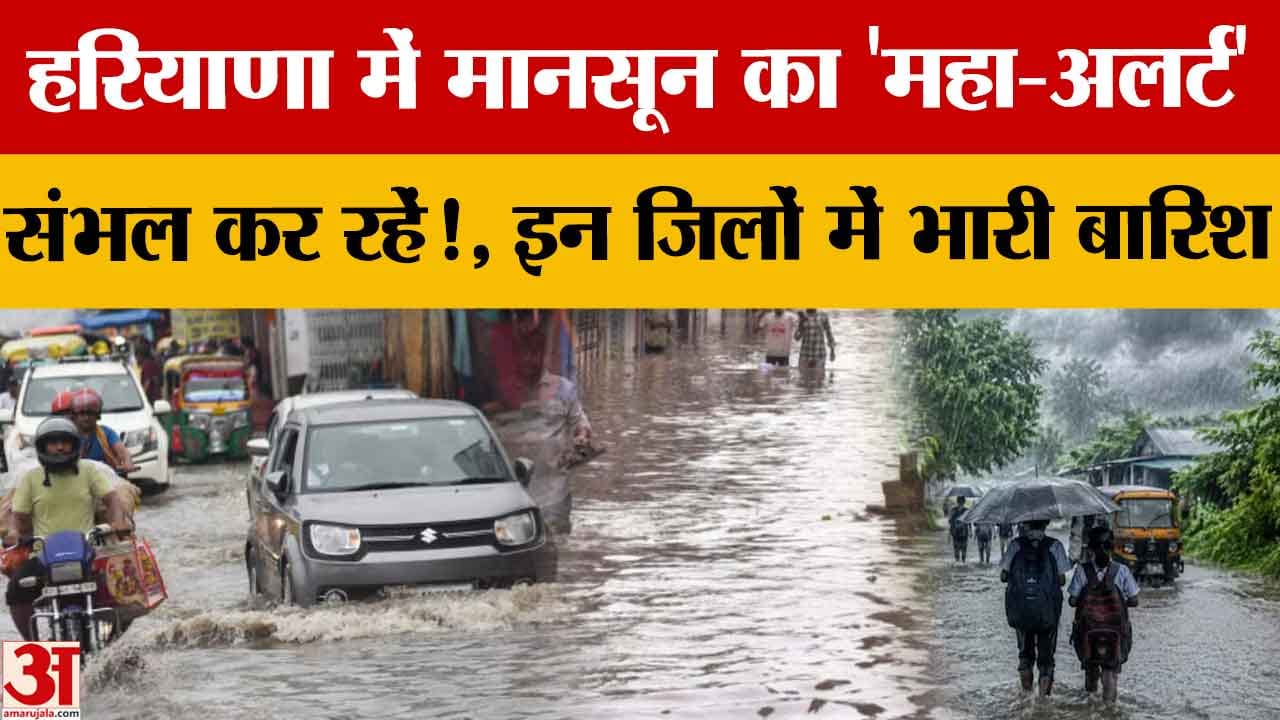 Haryana Weather Update: हरियाणा में 11 जुलाई तक बारिश जारी, फिर घटेगी मानसून की रफ्तार