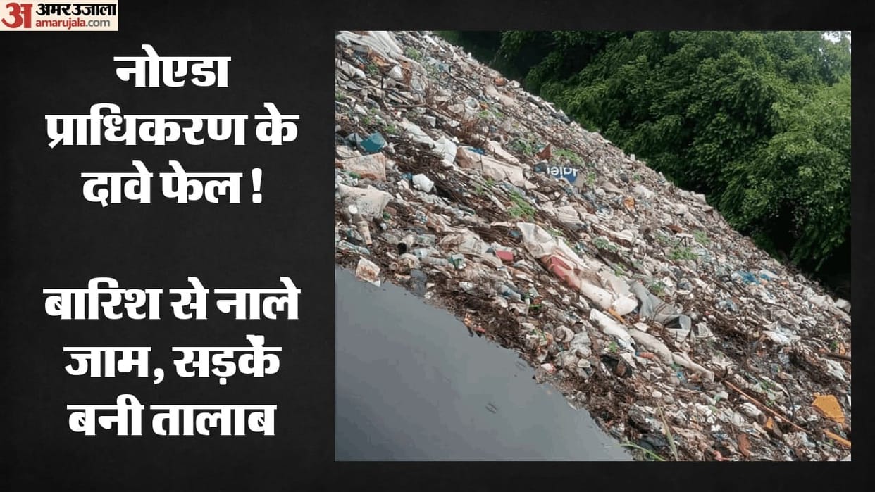 Waterlogging and sewer backflow issues in Noida Sector-34