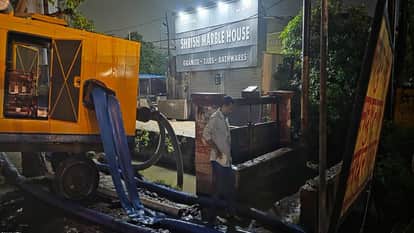 Aligarh city condition after the rain