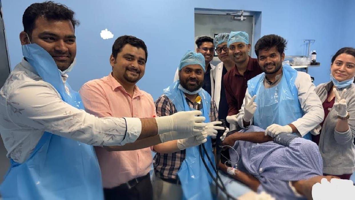 UP: Mango seed stuck in stomach removed at AIIMS without surgery; endoscopy yields major success.
