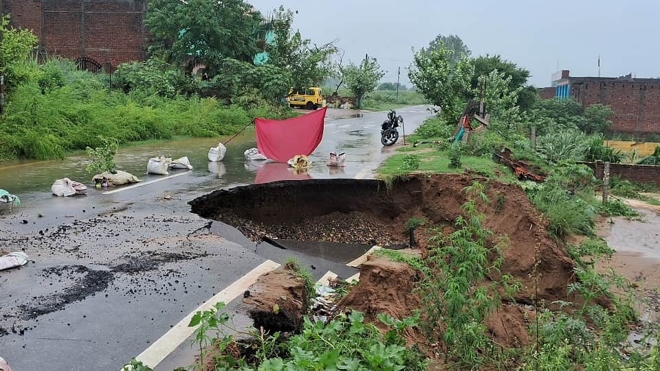 Havoc caused by rain: Direct connectivity between Bijnor and Meerut/Muzaffarnagar severed