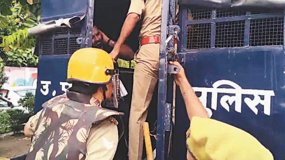 Meerut Slap Incident: Petition filed in SC/ST court against 50 police personnel, including SSP Avinash Pandey;