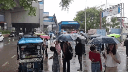 Heavy rain Delhi-NCR 160 mm of rainfall recorded in Tukmirpur-Khajuri with 164 mm in Ghaziabad last 24 hours