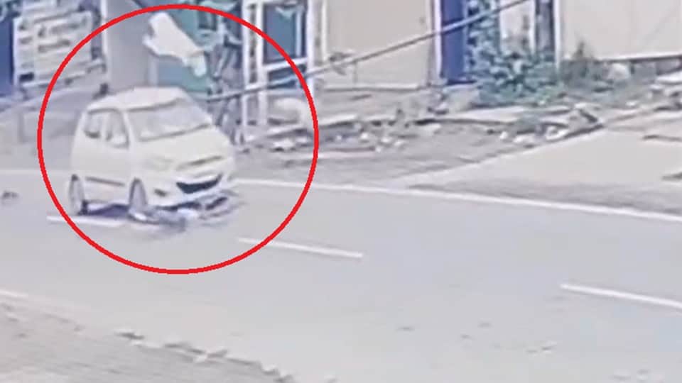Speeding car hits elderly cyclist in Narnaul dies on the spot
