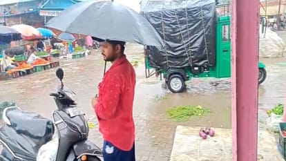 West UP Weather: Heavy Rain Batters Several Districts, Roads Flooded, House Collapses in Bijnor
