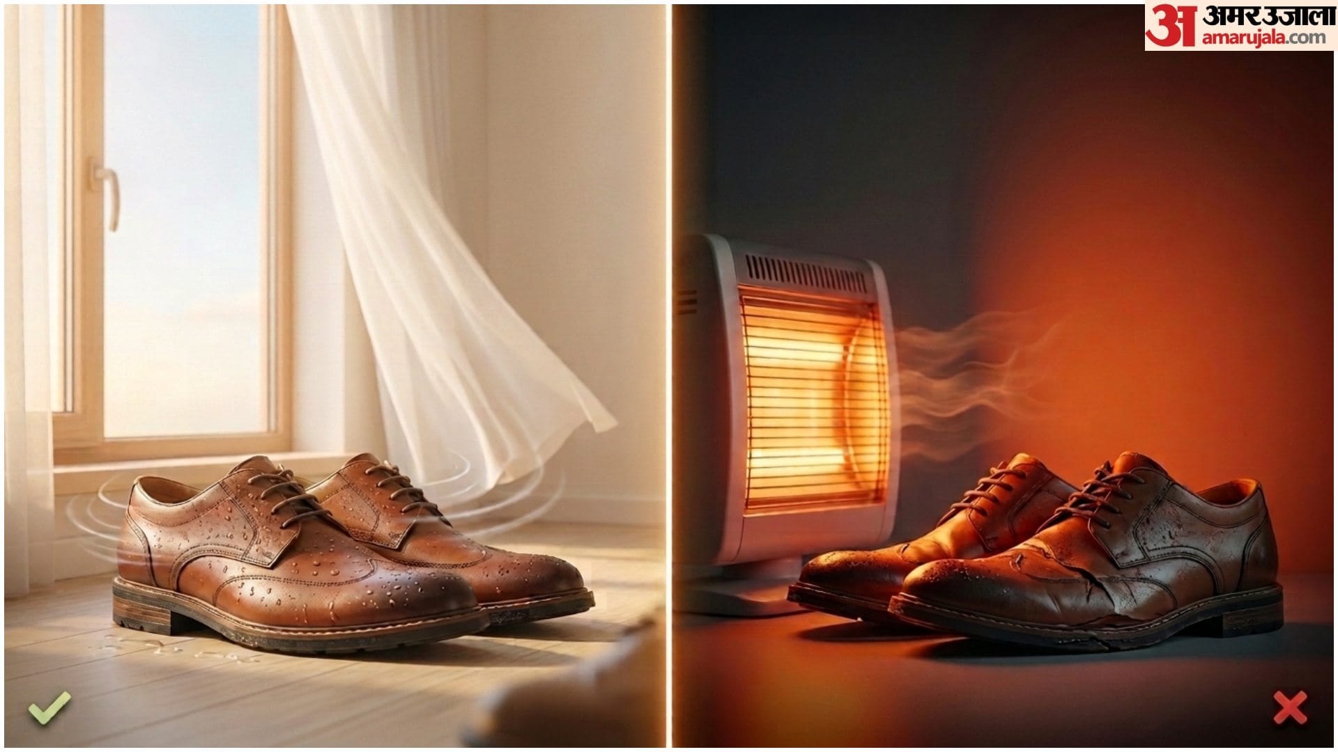 Rainy Season Tips Wet Shoes Dry Hacks in Hindi Barish Me Jute Kaise Sukhaye Disprj