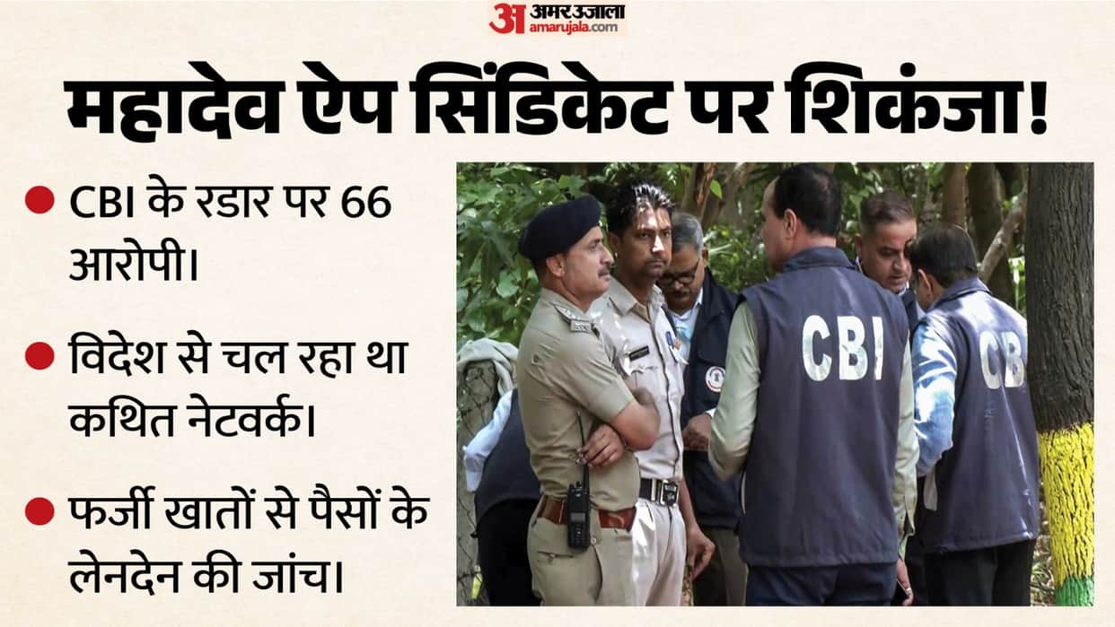 mahadev betting app case cbi files charge sheet against promoters and associates
