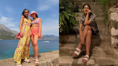 Sara Ali Khan shares stunning and stylish photos from vacation enjoying quality time with friends