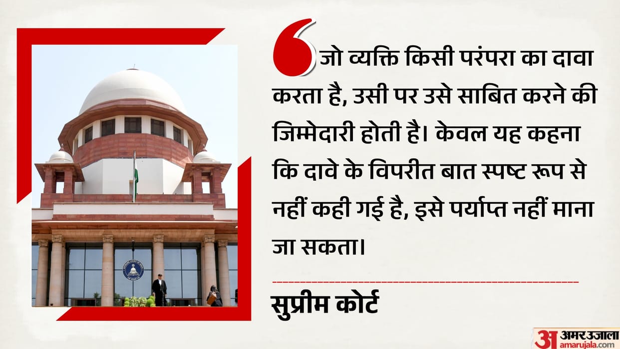 SC rejects inheritance claim based on unproved 'ghardamad' adoption under Oraon custom