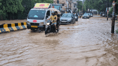 Heavy rain Delhi-NCR 160 mm of rainfall recorded in Tukmirpur-Khajuri with 164 mm in Ghaziabad last 24 hours